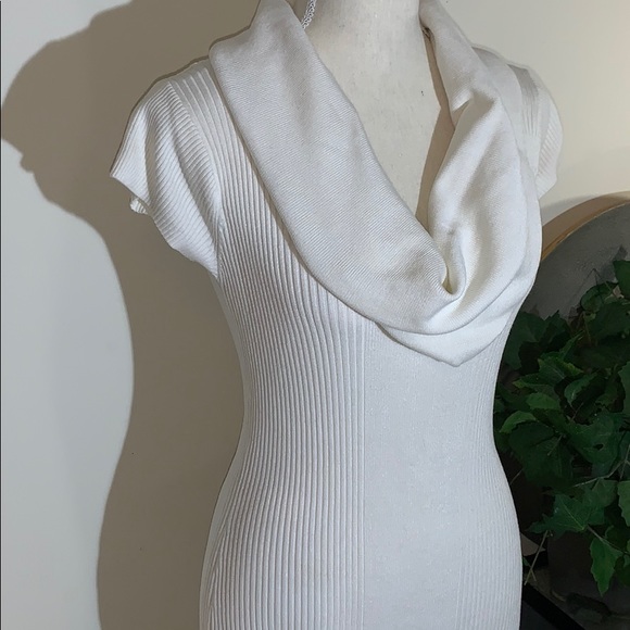 White/Cream Dots Dress - Picture 3 of 8